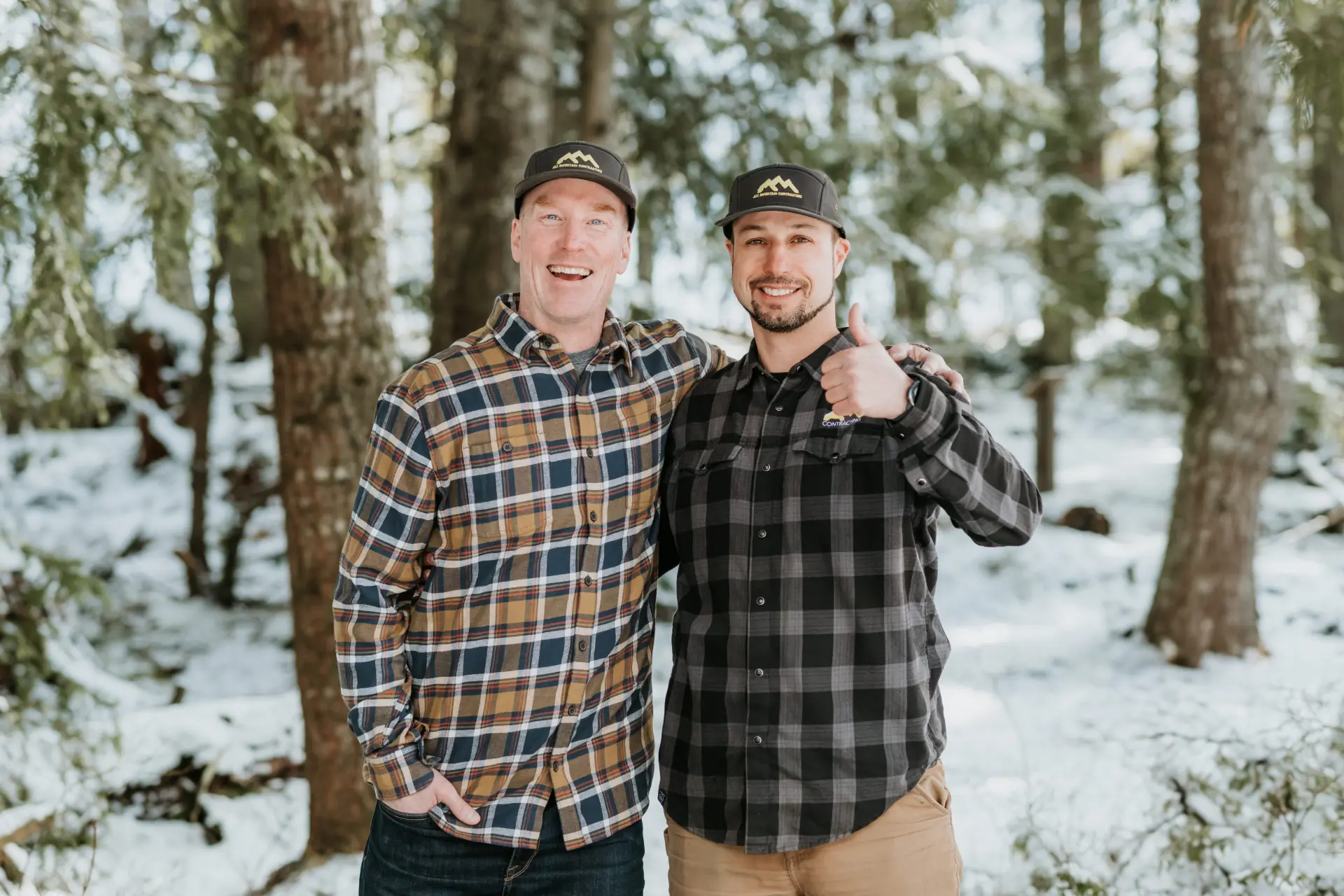 Troy and Ugo — All Mountain Contracting